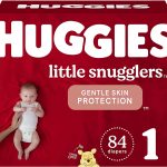 Baby Diapers Size Newborn (up to 10 lbs), 76ct, Huggies Little Snugglers